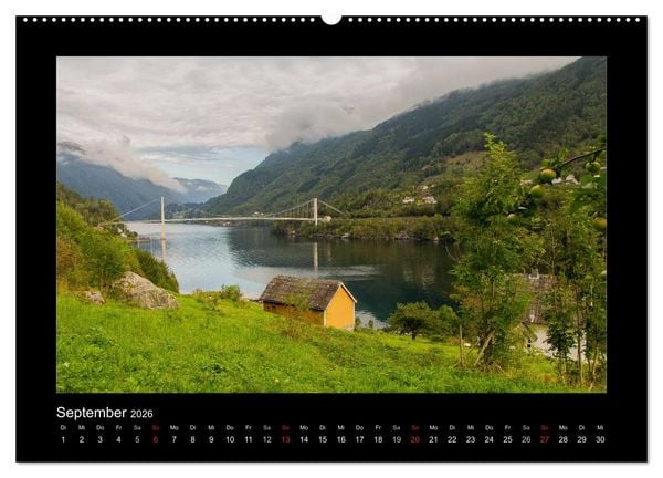 Produktbild: Traumhaftes Skandinavien (Wandkalender 2026 DIN A2 quer), CALVENDO Monatskalender