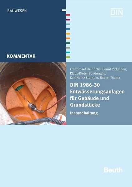 Produktbild: DIN 1986-30 Entw&auml;sserungsanlagen f&uuml;r Geb&auml;ude und Grundst&uuml;cke