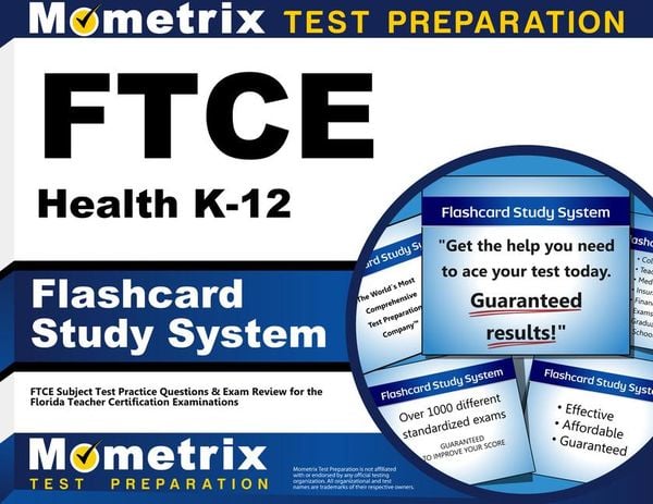 Produktbild: FTCE Health K-12 Flashcard Study System