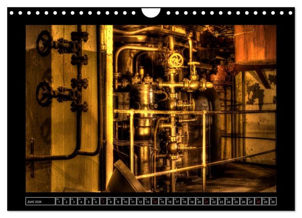 Produktbild: Rost - Quer durch's Ruhrgebiet (Wandkalender 2026 DIN A4 quer), CALVENDO Monatskalender