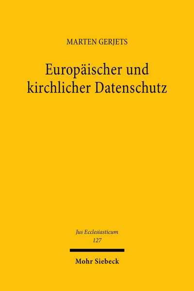 Produktbild: Europ&auml;ischer und kirchlicher Datenschutz