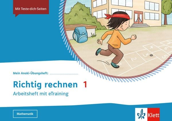 Mein Anoki-Übungsheft. Richtig rechnen 1, Set von , Klett Schulbuchverlag, 9783121623112