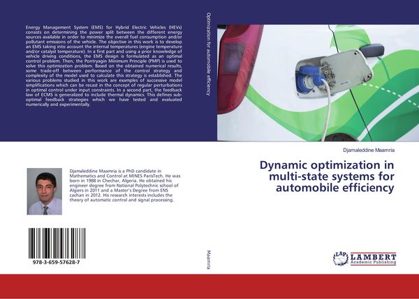 Produktbild: Dynamic optimization in multi-state systems for automobile efficiency