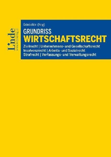 Produktbild: Grundriss Wirtschaftsrecht