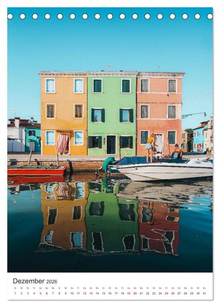 Produktbild: Italien - Wundervolle Ansichten (Tischkalender 2026 DIN A5 hoch), CALVENDO Monatskalender