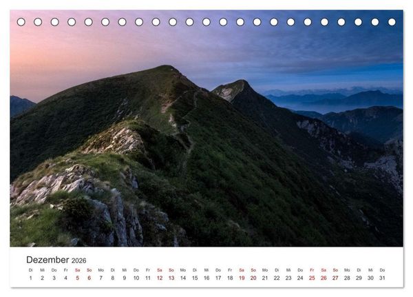 Produktbild: Schweiz - Faszination Natur (Tischkalender 2026 DIN A5 quer), CALVENDO Monatskalender