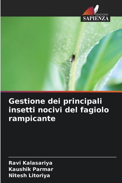 Produktbild: Gestione dei principali insetti nocivi del fagiolo rampicante