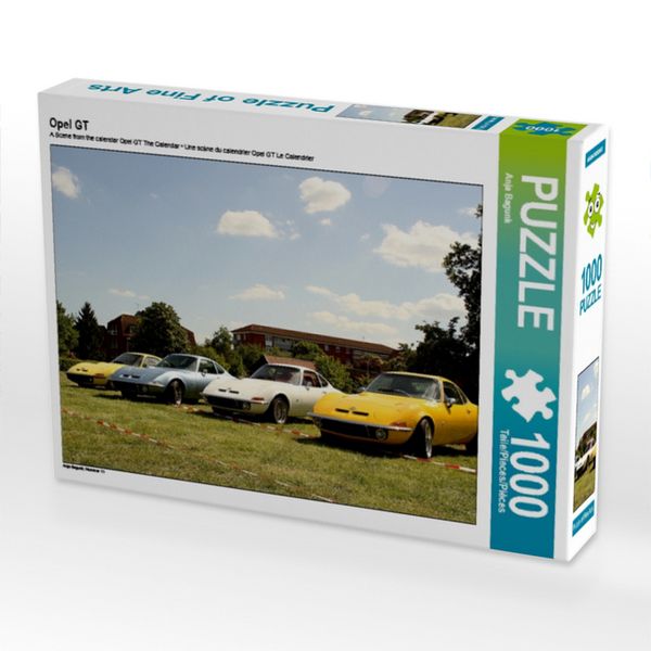 Produktbild: CALVENDO Puzzle Opel GT | 1000 Teile Lege-Gr&ouml;&szlig;e 64x48cm Foto-Puzzle f&uuml;r gl&uuml;ckliche Stunden