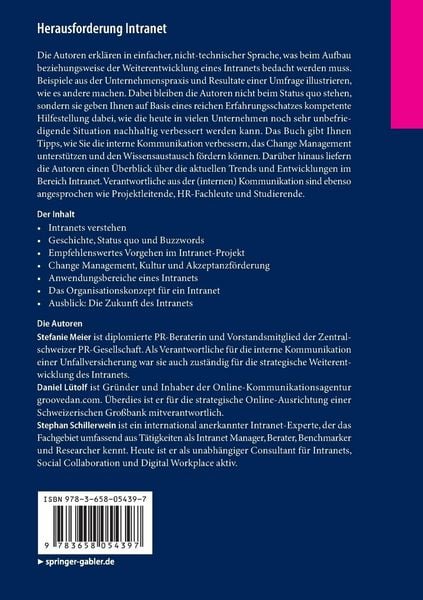 Produktbild: Herausforderung Intranet