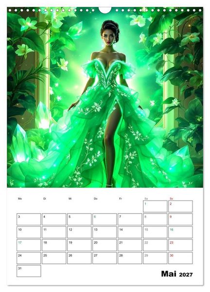 Produktbild: Kleider aus Licht (Wandkalender 2027 DIN A3 hoch), CALVENDO Monatskalender