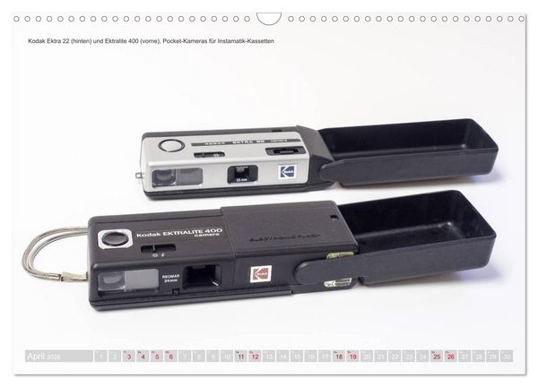 Produktbild: Alte und nicht ganz so alte Fotoapparate (Wandkalender 2026 DIN A3 quer), CALVENDO Monatskalender
