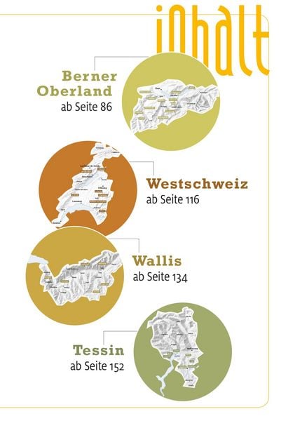 Produktbild: K&uuml;mmerly+Frey Erlebnis Schweiz Gratwanderungen - Wanderf&uuml;hrer