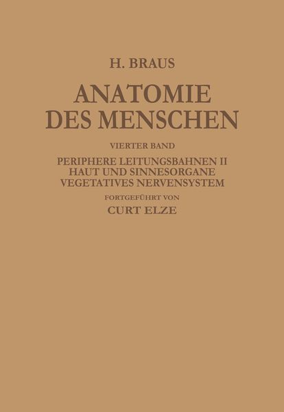 Produktbild: Periphere Leitungsbahnen II Haut und Sinnesorgane Vegetatives Nervensystem