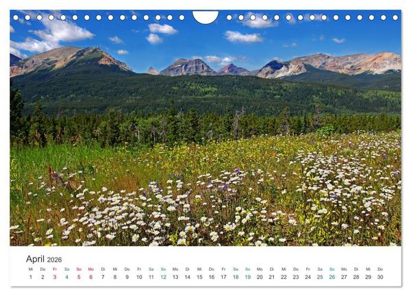 Produktbild: Reise durch Alberta und British Columbia (Wandkalender 2026 DIN A4 quer), CALVENDO Monatskalender