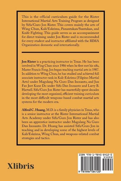 Produktbild: Rister International Martial Arts Curriculum Guide First Edition