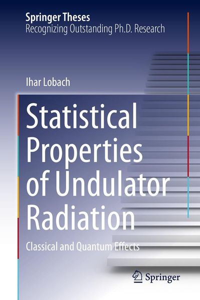 Produktbild: Statistical Properties of Undulator Radiation