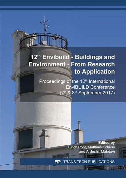 Produktbild: 12th Envibuild - Buildings and Environment - From Research to Application