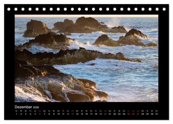 Produktbild: Azoren - S&atilde;o Miguel (Tischkalender 2026 DIN A5 quer), CALVENDO Monatskalender