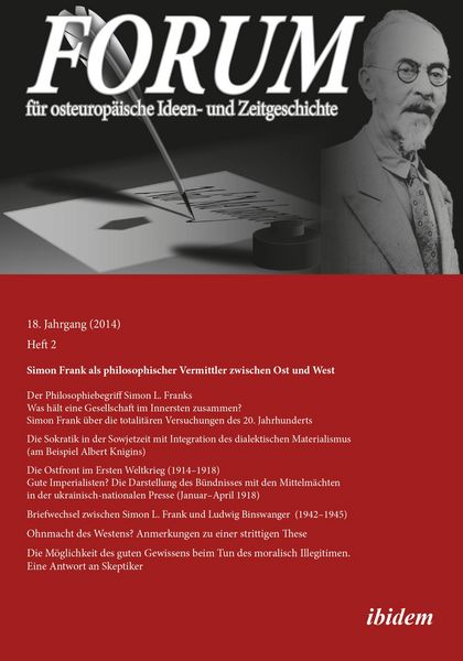 Produktbild: Forum f&uuml;r osteurop&auml;ische Ideen- und Zeitgeschichte. 18. Jahrgang, Heft 2
