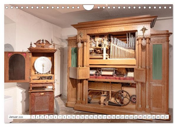 Produktbild: Selbstspielende Musikinstrumente (Wandkalender 2026 DIN A4 quer), CALVENDO Monatskalender