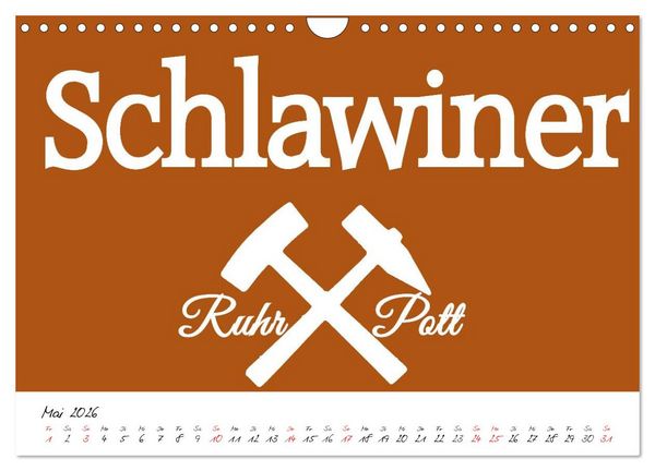Produktbild: Ruhrpott Vokabeln (Wandkalender 2026 DIN A4 quer), CALVENDO Monatskalender