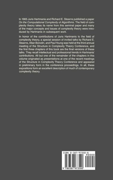 Produktbild: Complexity Theory Retrospective