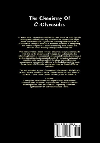Produktbild: The Chemistry of "C"-Glycosides