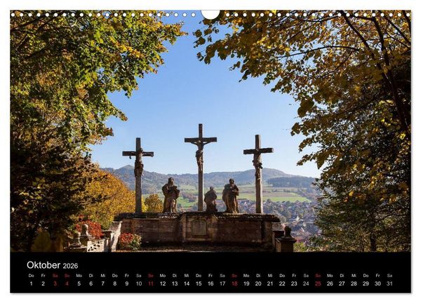 Produktbild: Fuldaer Land - Heile Welt zwischen Rh&ouml;n und Vogelsberg (Wandkalender 2026 DIN A3 quer), CALVENDO Monatskalender