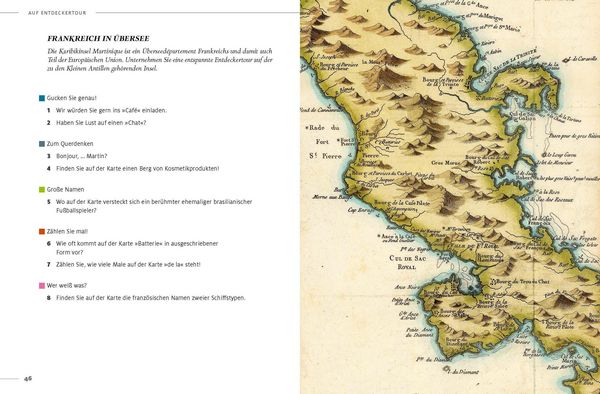 Produktbild: R&auml;tselbuch der Landkarten