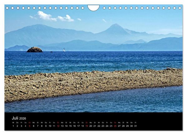 Produktbild: T&uuml;rkische Riviera - Entlang der lykischen K&uuml;ste (Wandkalender 2026 DIN A4 quer), CALVENDO Monatskalender