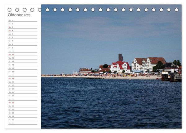 Produktbild: Laboe - Ostsee - Sommer (Tischkalender 2026 DIN A5 quer), CALVENDO Monatskalender