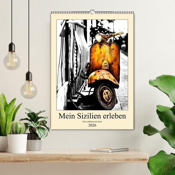 Produktbild: Mein Sizilien erleben (Wandkalender 2026 DIN A2 hoch), CALVENDO Monatskalender