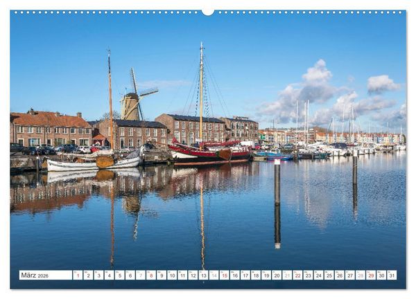 Produktbild: Die ganze Vielfalt der Niederlande (hochwertiger Premium Wandkalender 2026 DIN A2 quer), Kunstdruck in Hochglanz