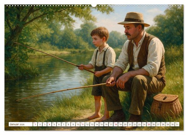 Produktbild: Ernest Hemingway (Wandkalender 2026 DIN A2 quer), CALVENDO Monatskalender