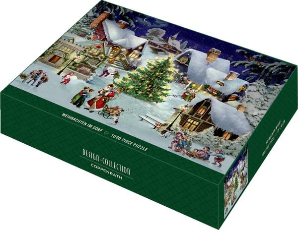 Produktbild: Puzzle - Weihnachten im Dorf