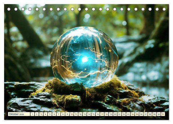 Produktbild: Sph&auml;renwelten (Tischkalender 2026 DIN A5 quer), CALVENDO Monatskalender