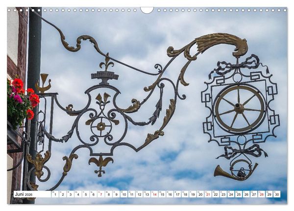 Produktbild: Dekorative Nasenschilder (Wandkalender 2026 DIN A3 quer), CALVENDO Monatskalender