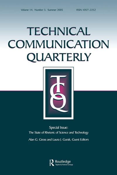 Produktbild: The State of Rhetoric of Science and Technology