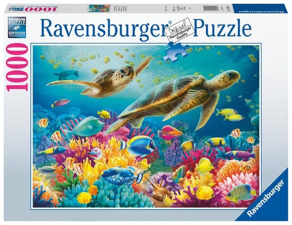 Puzzle Ravensburger Blaue Unterwasserwelt 1000 Teile