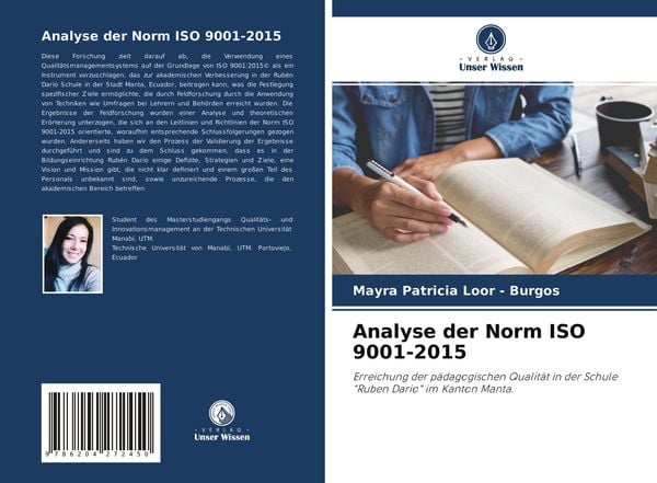Produktbild: Analyse der Norm ISO 9001-2015