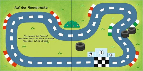 Produktbild: Stickerspa&szlig; f&uuml;r kleine H&auml;nde - Fahrzeuge