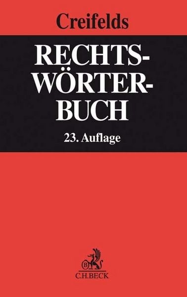 Produktbild: Rechtsw&ouml;rterbuch