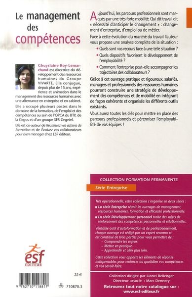 Produktbild: Le management des comp&eacute;tences