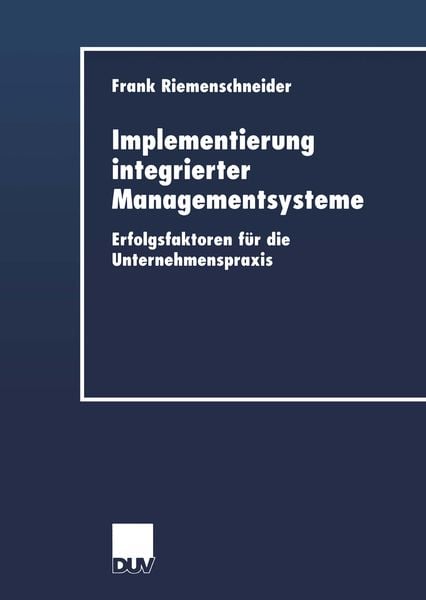 Produktbild: Implementierung integrierter Managementsysteme