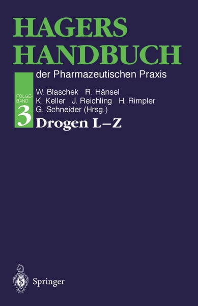 Produktbild: Hagers Handbuch der Pharmazeutischen Praxis