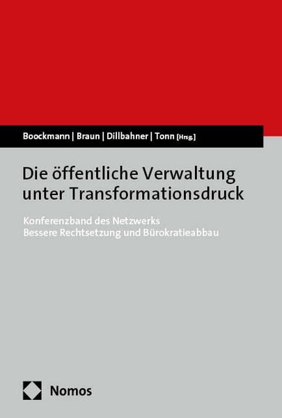 Produktbild: Die &ouml;ffentliche Verwaltung unter Transformationsdruck