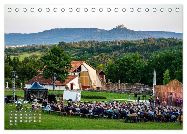 Produktbild: R&ouml;misches Freilichtmuseum Hechingen-Stein 2027 (Tischkalender 2027 DIN A5 quer), CALVENDO Monatskalender