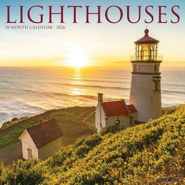 Produktbild: Lighthouses 2026 Wall Calendar