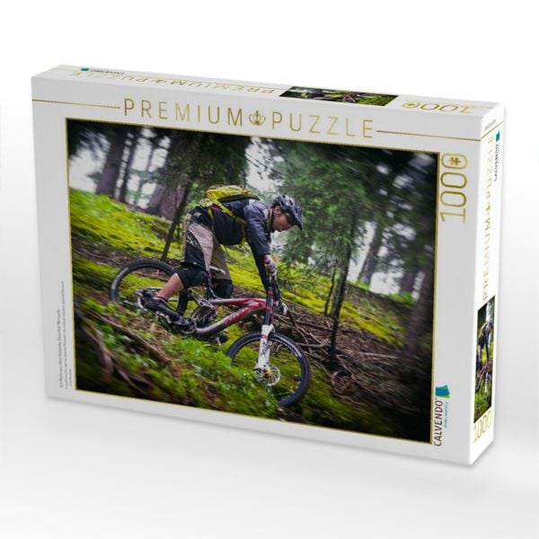 Produktbild: CALVENDO Puzzle Ein Motiv aus dem Kalender Downhill Moments | 1000 Teile Lege-Gr&ouml;&szlig;e 64x48cm Foto-Puzzle f&uuml;r gl&uuml;ckliche Stunden