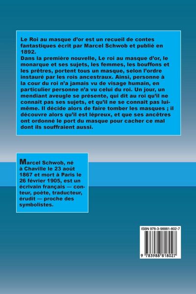 Produktbild: Le Roi au Masque d'Or